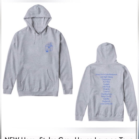 Harry Styles House Love On Tour Concert Hoodie, Gray, Size Small, EUC! - Picture 8 of 8